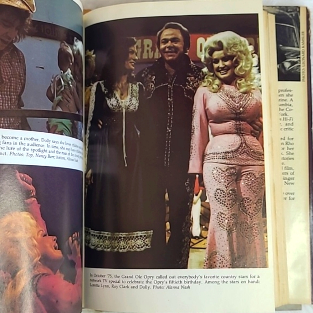 Vintage 1970s 70s Dolly Parton Life Story Memoir Hardback Book Country Music - Picture 13 of 15